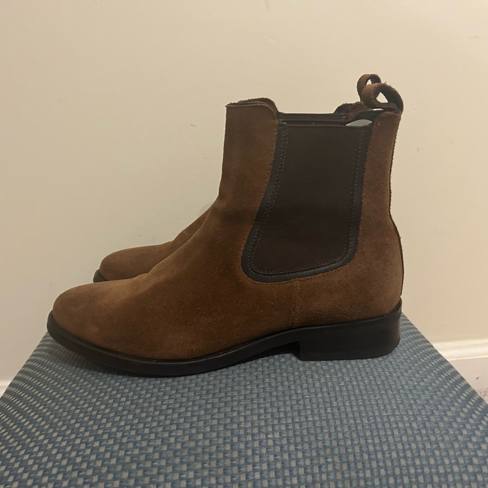 Women’s Thursday Boots Brown Suede Chelsea Boots